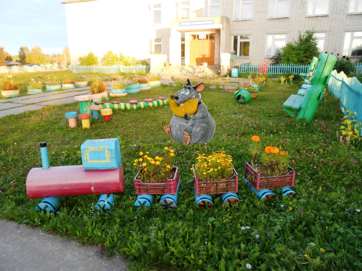 Благоустройство и озеленение территорий детских садов